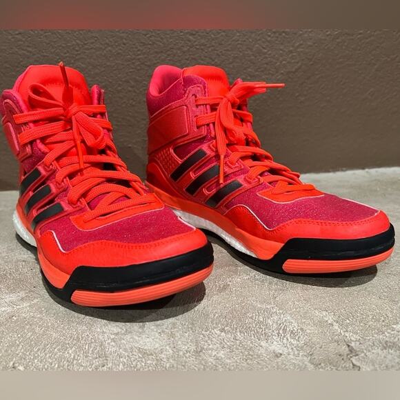 Adidas Vibe Energy Boost Training Women's Shoes Size 7.5 Solar Red - Picture 6 of 12